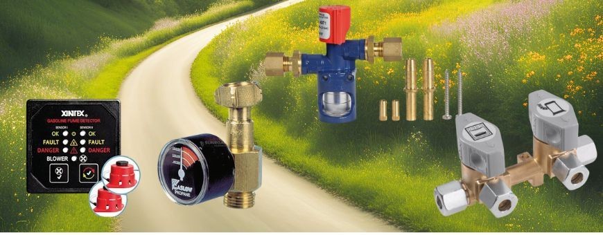 Installer ou mettre en conformité le circuit gaz du camping-car
