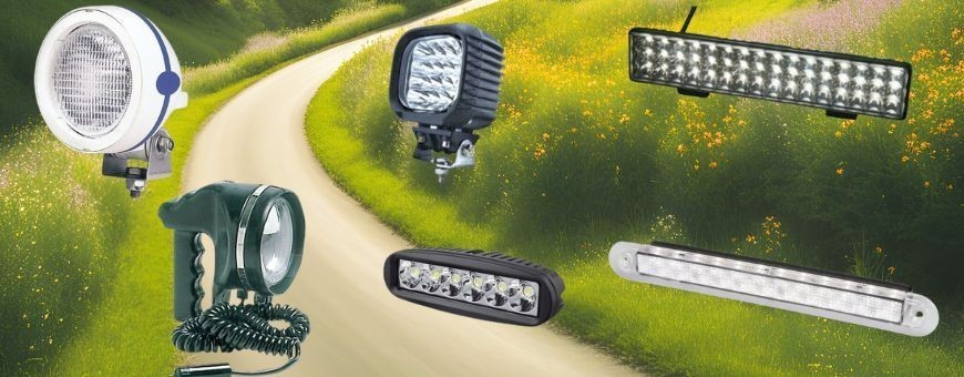 Éclairage Extérieur pour Véhicules de Loisir : Projecteurs LED