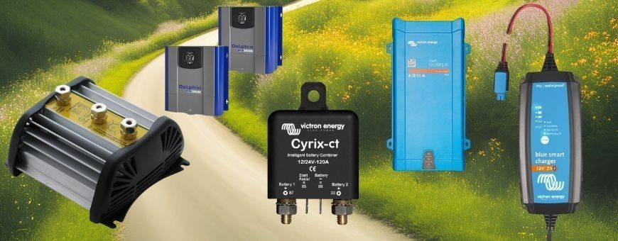 Chargeurs et Répartiteurs de Charge pour Camping-Cars