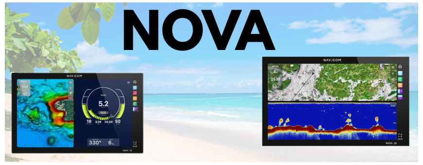 Écrans multifonctions NOVA by Navicom – Traceur & Sondeur